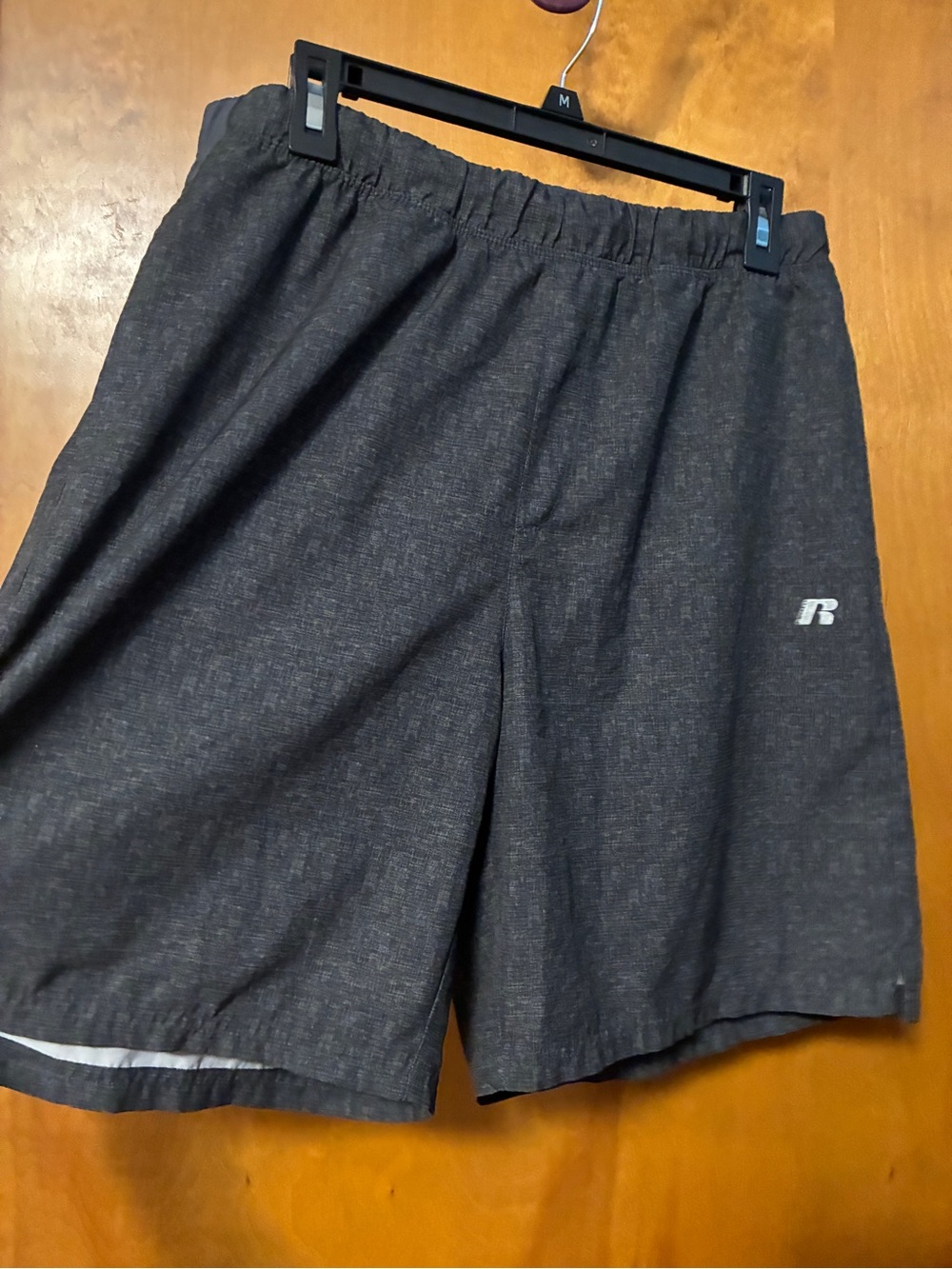 Russell Athletic Men's Charcoal Heather Performance Shorts